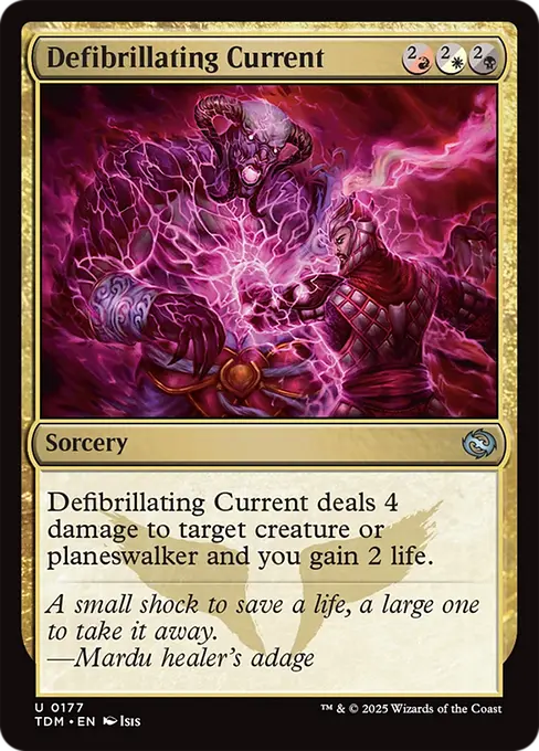 Defibrillating Current - Tarkir: Dragonstorm
