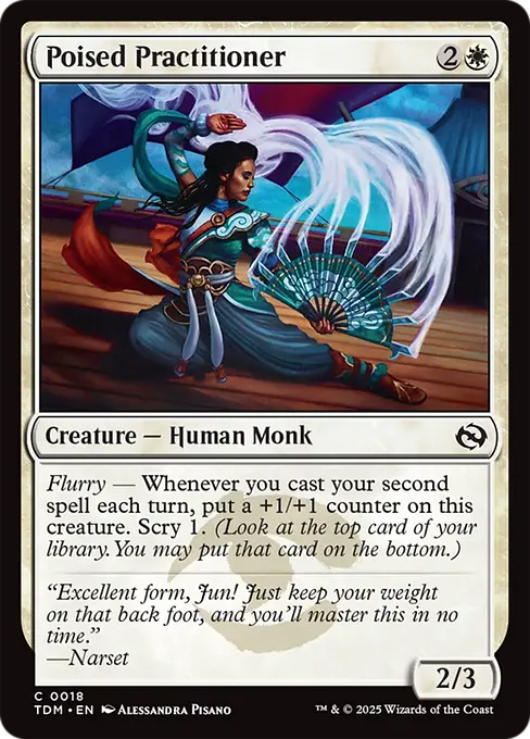 Poised Practitioner - Tarkir: Dragonstorm