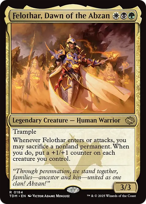 Felothar, Dawn of the Abzan - Tarkir: Dragonstorm