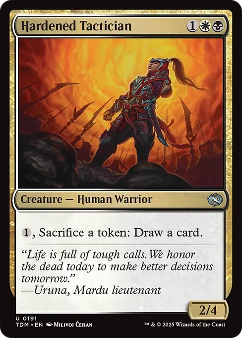 Hardened Tactician - Tarkir: Dragonstorm