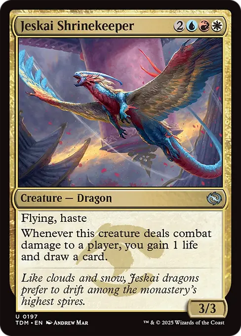 Jeskai Shrinekeeper - Tarkir: Dragonstorm