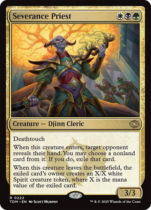 Severance Priest - Tarkir: Dragonstorm