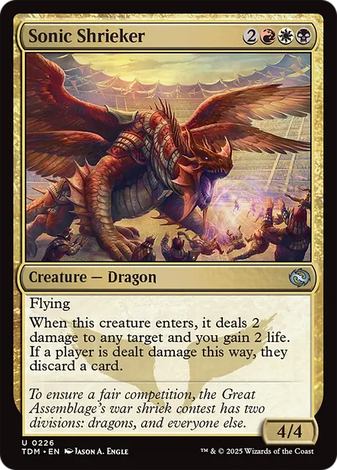 Sonic Shrieker - Tarkir: Dragonstorm