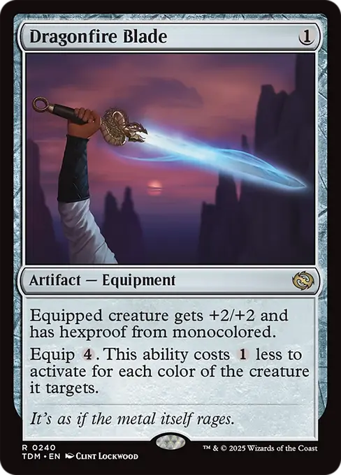 Dragonfire Blade - Tarkir: Dragonstorm