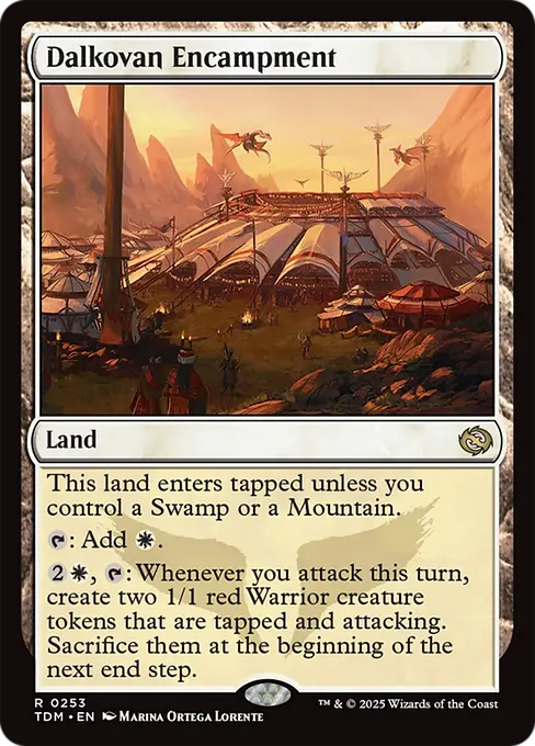 Dalkovan Encampment - Tarkir: Dragonstorm