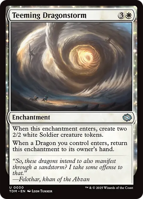 Teeming Dragonstorm - Tarkir: Dragonstorm
