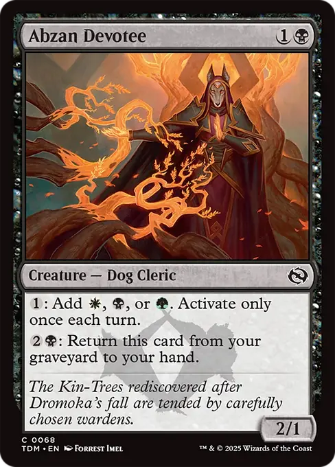 Abzan Devotee - Tarkir: Dragonstorm