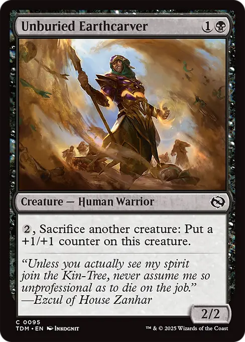 Unburied Earthcarver - Tarkir: Dragonstorm